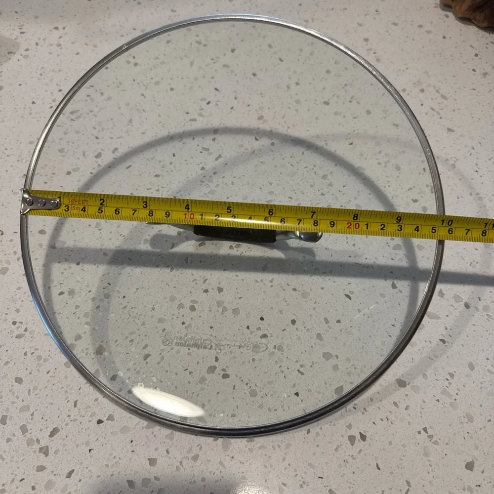Cooking With Calphalon 10 in Tempered Glass Replacement Lid